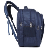 Da Tasche Navy Blue Polyester Backpack For Kids