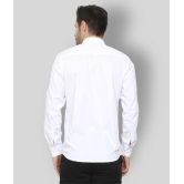 Springberry - White Cotton Slim Fit Men's Casual Shirt ( Pack of 1 ) - None