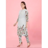 Aarika White Cotton Girls Kurti ( Pack of 1 ) - None