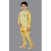 J D Creation - Kurta,Pajama & Waistcoat Set for Boys - None