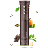 Vegan Greens Plant Based DHT Blocker +Biotin Hair FallControl 25Effervescent Orange 25 no.s Orange Minerals Tablets