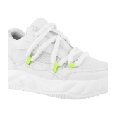 Shoetopia White Womens Sneakers - None