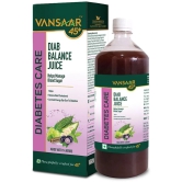 Vansaar 45+ Diab Balance Juice with 14 Clinically Proven Herbs for Effective Diabetic Care 1L Each