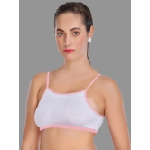 Madam - Pink Lycra Non Padded Womens Everyday Bra ( Pack of 1 ) - None