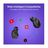 Tecsox MiniPod Earbuds Bluetooth Bluetooth Earphone In Ear Powerfull Bass Black