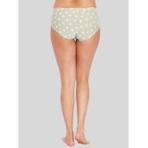 ILRASO - Green Polyester Printed Women's Briefs ( Pack of 1 ) - None