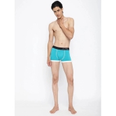 La Intimo Turquoise Cotton Mens Trunks ( Pack of 1 ) - None