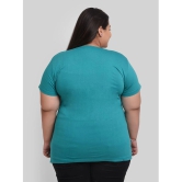 Neo Garments - Teal Cotton Regular Fit Womens T-Shirt ( Pack of 1 ) - None