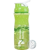 Manogyam Plastic Green 760 mL Shaker,Sipper ( Pack of 1 ) - Green