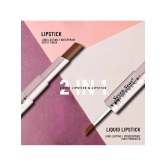 Seven Seas 2 in 1 Lipstick | Full Coverage | Comfortable | 2 in 1 | Lipstick + Liquid Lipstick