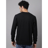 Rodamo Men Black Printed Sweatshirt