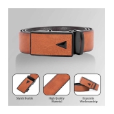 Loopa Tan PU Formal Belt Pack of 1 - None