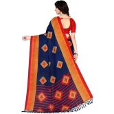 LEELAVATI - Multicolor Georgette Saree With Blouse Piece ( Pack of 1 ) - Multicolor