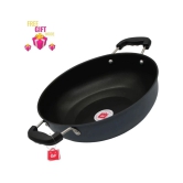 LAZYWINDOW Non-stick Non-Stick Deep Kadhai 0.3 mm ( 3 ) L - Light Grey