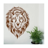 Decor Villa Big Lion PVC Wall Stickers