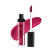 BANETION Ultra Smooth Matte Liquid Lipstick, Smooth Lip Color, Weightless Finish, Silky Matte Finish, Shade-8ml (Fire Red)