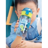 FunBlast Cute Water Bottle with Sipper, Water Bottle for Kids, Sipper Bottle for Kids - Anti-Leak Cartoon Kids Water Bottle for Kids (630 ML) (Dinosaur)