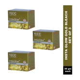 VLCC Insta Glow Gold Bleach, 30 g (Pack of 3)