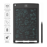 Alphonso 8.5 inch LCD Electronic Kids Tablets Writing & Drawing Doodle Board Pad, Portable & Erasable Tab with Stylus & Memory Lock