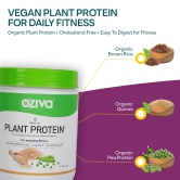 Oziva Organic Plant Protein Powder  30g Vegan Protein  Unflavored  Lean Muscle  Improve Metabolism-Oziva Organic Plant Protein Powder | 30g Vegan Protein | Unflavored | Lean Muscle | Improve Meta