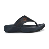 softio - Blue Mens Flip Flops - None