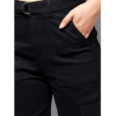 Miss Chase - Black Denim Wide Leg Womens Jeans ( Pack of 1 ) - None