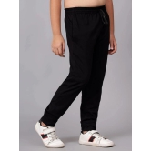 Diaz Black Cotton Blend Boys Trackpant ( Pack of 1 ) - None