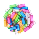 Prachi Multicolour Plastic Keychain - Pack of 50