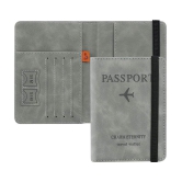 GEEO Passport cover Leather Multi Color Passport Holder - Multi Color