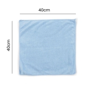 HOMETALES 260 GSM Microfiber Cloth For Car and Motorbike Cleaning Automobile Car accessories ( Pack of 4) - Assorted Color 40x40 cms