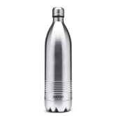 Milton Duo DLX 1000 Thermosteel 24 Hours Hot and Cold Water Bottle 1 Ltr (Silver)