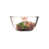 Femora Borosilicate Glass Microwave Safe All-Purpose Mixing Bowl,2650 ML, Set of 4