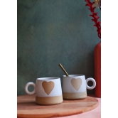 Rustic Heart Mugs-Single