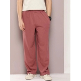 Dillinger Light Pink Fleece Mens Trackpants ( Pack of 1 ) - None