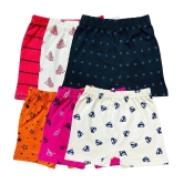 Diaz Pack of 6 Cotton Girls Bloomers ( Multicolor ) KBLOOMERV3_CO6_26 - None