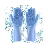 Ridit Silicon Hand Gloves Rubber Universal Size Cleaning Glove 2