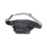 Goodluck Polyester Black Waist Pouch