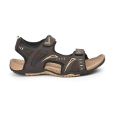 Aqualite - Brown Mens Floater Sandals - None