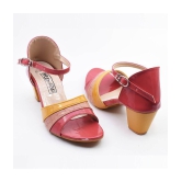 Dream Makers - Red Women''s Sandal Heels - None