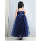 Toy Balloon Kids Navy Blue Net Girls Fit And Flare Dress ( Pack of 1 ) - None