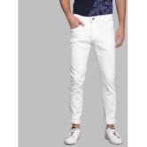 HALOGEN - White Denim Slim Fit Mens Jeans ( Pack of 1 ) - None