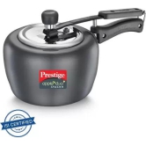 Prestige Apple Duo Plus Hard Anodised Spillage Control Pressure Cooker 3 L (Black)