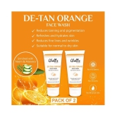 Globus Naturals Tan Care Orange Face Wash 100 mL Pack of 2