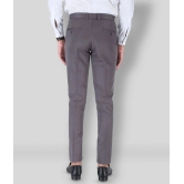 SREY - Grey Polycotton Slim - Fit Mens Chinos ( Pack of 2 ) - None