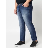 Men Slim Mid Rise Blue Jeans