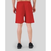 Forbro Red Polyester Mens Shorts ( Pack of 1 ) - None