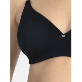 Amante - Black Nylon Heavily Padded Women's Plunge Bra ( Pack of 1 ) - None