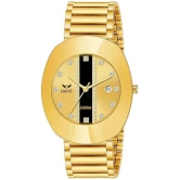 HAMT Gold Metal Analog Men's Watch