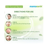 Mamaearth Skin Correct Face Serum Acne Scars removal cream with Niacinamide and Ginger Extract - 30 ml