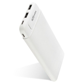 Portronics POR 1110 10000 -mAh Li-Polymer Power Bank White - White